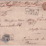 Preussen - 3 Sgr. Adler Ganzsache+Zusatz Wertbrief Ra3 Berlin Post-Exp. 15 1865