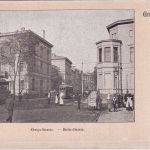 NRW - Elberfeld Königs-Straße Breite Straße Straßenbahn sw-AK ungelaufen ca.1900
