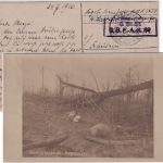 DR - Feldpostkarte 1917 Wilhelm Niemöller (!!) n. Elberfeld - Foto-AK Argonnen