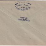 All.Bes. - Wuppertal-Oberbarmen 1946 Gebühr bezahlt Ovalstpl. Brief n. Hannover