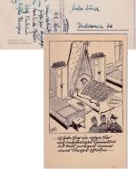 DR - Milspe NSKK Motorsportschule Ruhrland Feldpostkarte n. Biberwir/Tirol 1940
