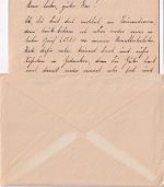 DR - Lengfeld (Erzgeb.) 2.9.44 Feldpostbrief an Fp.Nrt. M00674F (Belgien)