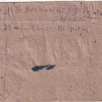 All.Bes. - Vechta Notstempel o. Dat. Brief n. Bremen ca. 1946