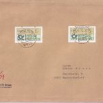 BRD - 2x140 Pfg. ATM Brief 500-1000g/FDC Marktoberdorf 2.1.81
