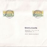 BRD - 2x60 Pfg ATM Briefdrucksache 50-100g/FDC Biessenhofen Marktoberdorf 2.1.81