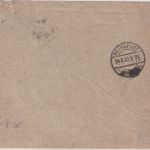 DR-Infla - 5 M. Queroval Einschreibebrief Weyer (Rheinland) Frankfuurt a/M 1922