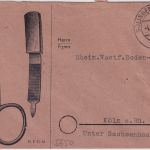 All.Bes. - Solingen-Hörscheid 1947 illustr. Firmenbrief (Buntenbach) n. Köln