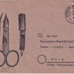 All.Bes. - Solingen-Hörscheid 1947 illustr. Firmenbrief (Buntenbach) n. Köln