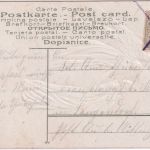 Bayern - Lengendorf Post Au b. Bad Aibling 2 Pfg. Wappen Ortskarte Federzugentw.