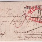 Preussen/Bayern - Wernigerode 7/10 L2 Auslagenbrief n. Markt Einersheim 1843