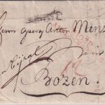 Bayern/Herzogtum Berg - P103P Aix la Chapelle L2 Teilfranko n. ÖSTERREICH 1802