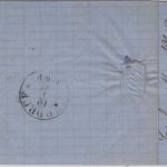NDP - Saarbrück Bahnh. Exped. 10/1 Ra3 Brief 1 Gr. gez. n. Ohrdruf 1871