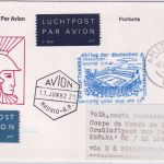 Niederlande - Zuleitungspost LH-Sonderflug der Fussball-WM-Mannschaft ESPANA'82