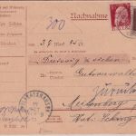 Bayern - 10+3 Pfg. Luitpold Nachnahmedrucksache Pasing - Meilenberg/Icking 1911