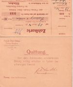 Bayern - 10+3 Pfg. Luitpold Nachnahmedrucksache Pasing - Meilenberg/Icking 1911