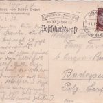 DR - 10 Pfg. Hindenburg Sonderporto Karte n. UNGARN München - Budapest 1938