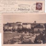 DR - 10 Pfg. Hindenburg Sonderporto Karte n. UNGARN München - Budapest 1938
