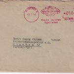 All.Bes. - München 1 apt. 16 Pfg. AFS Bay. Hypo-Bank Ortsbrief - mit Inhalt