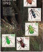 BRD - 200 Pfg. Maikäfer Luftpostkarte n. SOMALIA (Mogadischou) Bürgerkrieg 1993