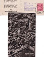 BRD - München 1957 10 Pfg. AFS "Südd. Verlag" Drucksache n. ÖSTERREICH/postlgd.