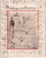 Bayern/Württemberg - München 27. NOV 1854 L2 Portobrief Feldkirchen - Eglingen