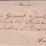 Bayern - 3 Kr. Wappen gez. Brief blauer K1 Donauwörth 3. JUL n. München