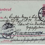 DR - Munster (Hannover) Übungsplatz 1902 10 Pfg. GA-Kartenbrief Empfänger !!