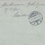 DR - Munster (Hannover) Übungsplatz 1902 10 Pfg. GA-Kartenbrief Empfänger !!