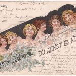 Sachsen-Anhalt - Gruss aus "Du ahnst es nicht" - gelaufen Magdeburg 1899