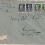 Bayern - Emertsham T. Trostberg Posthilfstelle-Ra3 + Reservestpl. Brief 1920