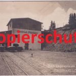 Bayern - Weilheim Steinbruck Moosberg priv. sw-Foto-AK ungelaufen ca. 1920