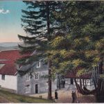 DR - Hagen Dieringhausen Zug 1139 Bahnpost AK Restaurant Priolinde 1914