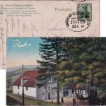 DR - Hagen Dieringhausen Zug 1139 Bahnpost AK Restaurant Priolinde 1914