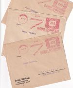 DR - Gevelsberg 1931/32 12/15/30 Pfg. AFS "Westfalia Dörken" 3 Briefe n. Hamburg