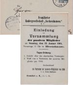 DR - 2 Pfg. Germania Ganzsache priv. Zudruck "Rudergesellschaft Sachsenhausen"