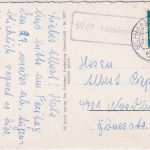 BRD - 5949 Mittelsorpe Poststelle I Ra1 AK Sorpetal b. Mittelsorpe 1963