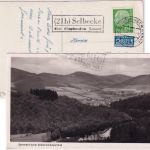BRD -(21b) Selbecke ü. Altenhundem Landpost-Ra2 Ansichtskarte n. Castrop-R. 1955