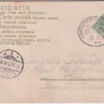 DR - Finnentrop Rothemühle Bahnpost Zug 1414 Karte n. Köln 1905 - Biggetalbahn