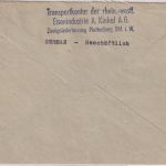All.Bes. - Plettenberg 2 (BHF.) 6.9.45 Geb.bez. L1 + PA-Siegel Brief n. Lübeck