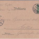 NRW - Altena Fuelbecker Thalsperre Mehrbild-Farblitho gelaufen 1897