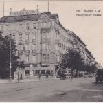 Berlin - Habsburger Hof Königgrätzer Straße sw-Ansicht gelaufen 1912