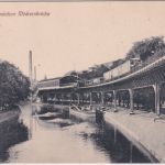 Berlin - Hochbahnstation Möckernbrücke sw-AK ungelaufen ca. 1910