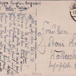 Berlin - Treptow Telegraphen-Bataillon No.1 Stabsgebäude etc sw-AK gelaufen 1919