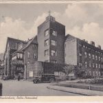 Berlin - Hermsdorf Dominikus-Krankenhaus sw-AK gelaufen 1955