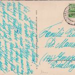 Berlin - Hermsdorf Dominikus-Krankenhaus sw-AK gelaufen 1955