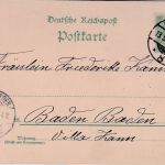 Berlin - Börse Leipziger Platz farb. Merhbildlitho gelaufen 1898