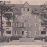 Berlin - Siemensstadt Wohnhaus Harriestraße sw-AK gelaufen 1933
