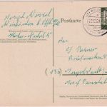 BRD - (16) Weiskirchen ü. Offenbach a/M 4 Poststelle I Ganzsache 1961