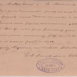 DR - Darmstadt Bessungen Ra3 10 Pfg. Ganzsache n. FRANKREICH 1884