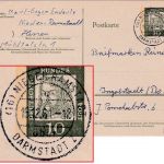 BRD - (16) Nieder-Ramstadt ü. Darmstadt Poststelle I Ganzsache n Ingolstadt 1961